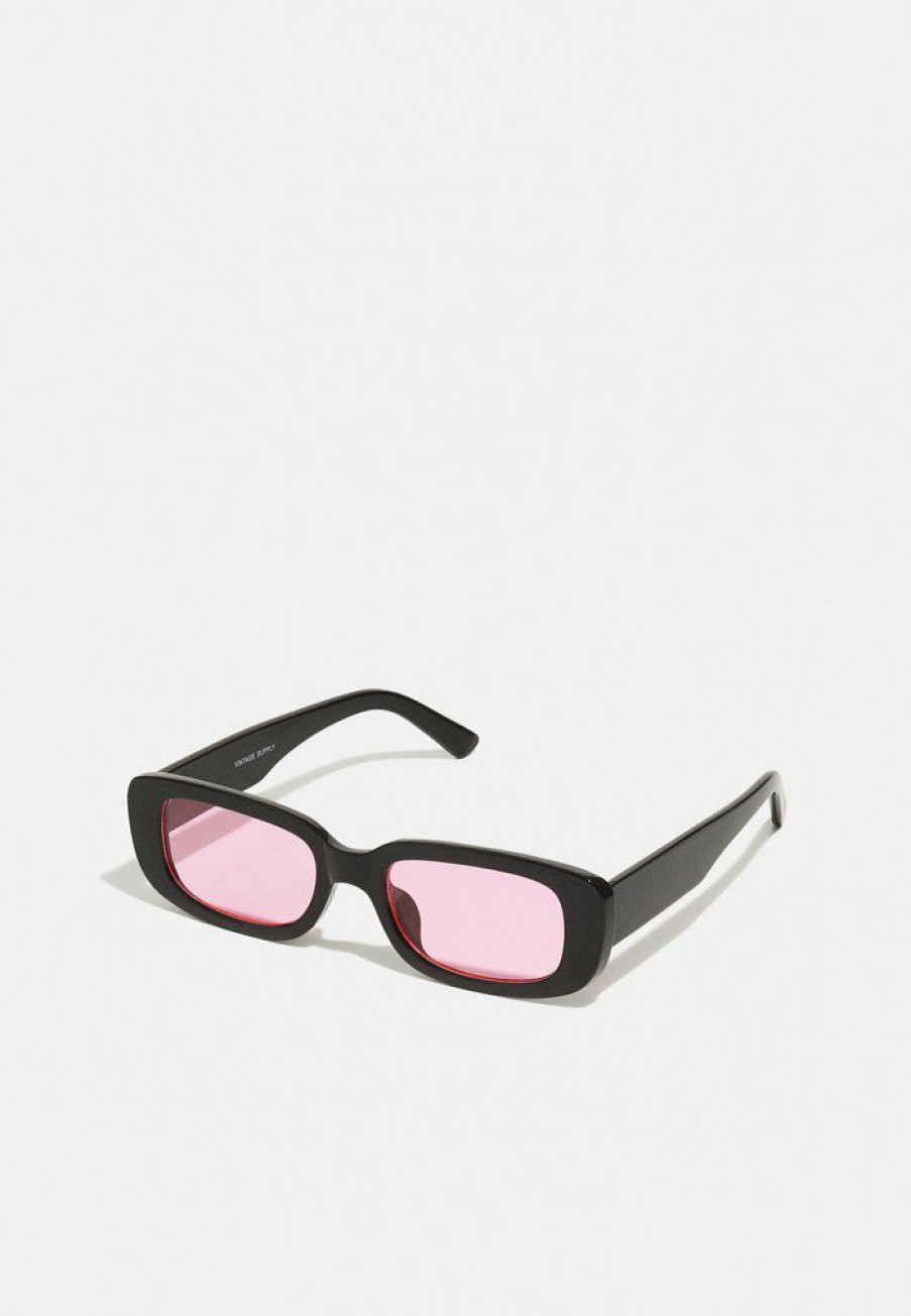 Accessoires Vintage Supply | Vintage Supply Unisex Sunglasses Black