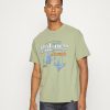 Clothing Vintage Supply | Vintage Supply Balance Tee Print T-Shirt Washed Olive