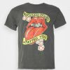 Clothing Vintage Supply | Vintage Supply Rolling Stones Graphic Tee Unisex Print T-Shirt Charcoal