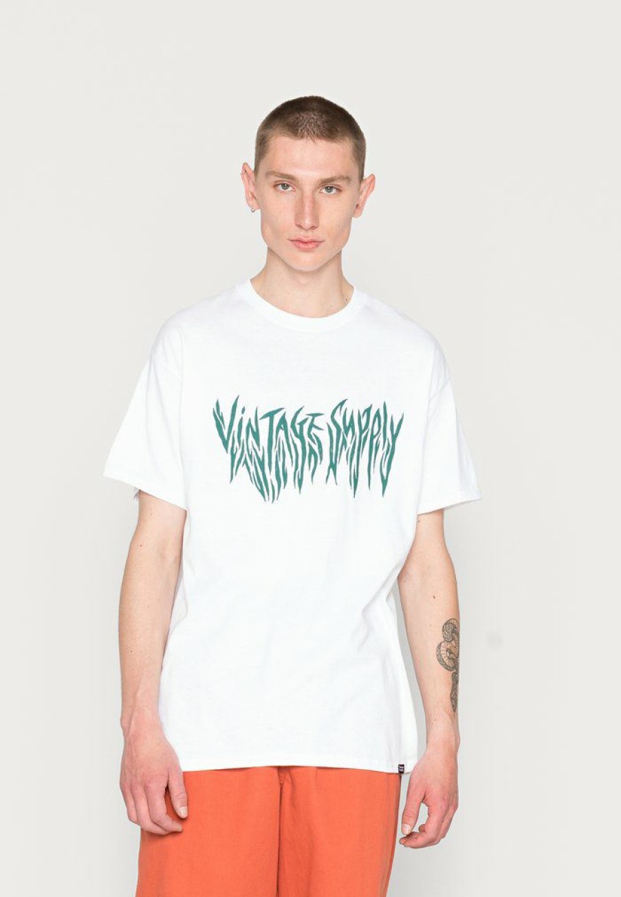 Clothing Vintage Supply | Vintage Supply Tee Print T-Shirt White