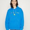 Clothing Vintage Supply | Vintage Supply Let Me Shine Embroidered Hoodie Hoodie Blue