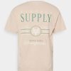 Clothing Vintage Supply | Overdyed With Vintage Supply Champions Graph Print T-Shirt Honey Peach