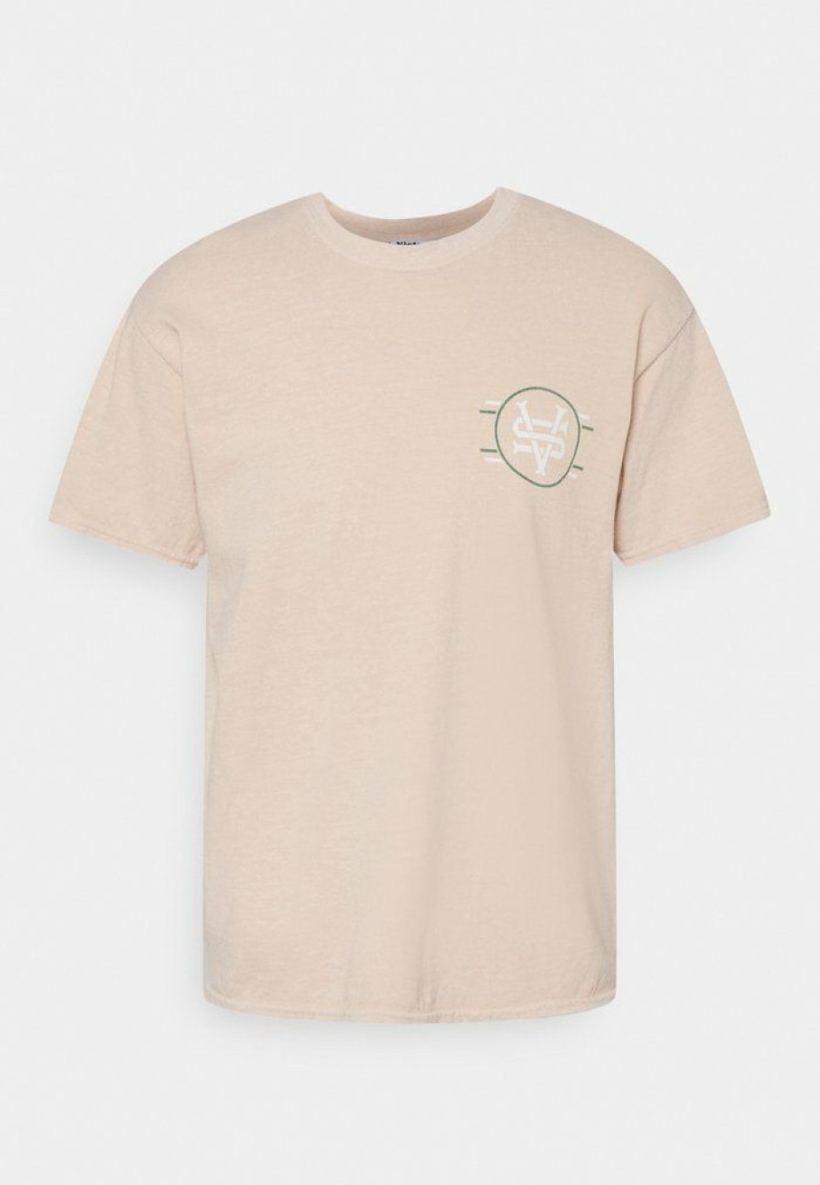 Clothing Vintage Supply | Overdyed With Vintage Supply Champions Graph Print T-Shirt Honey Peach