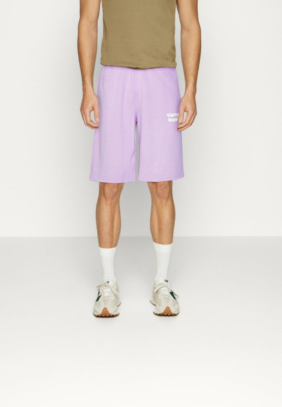 Clothing Vintage Supply | Vintage Supply Core Logo Unisex Shorts Lilac