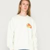 Clothing Vintage Supply | Vintage Supply Sweat With Tomato Graphic Unisex Sweatshirt Off White