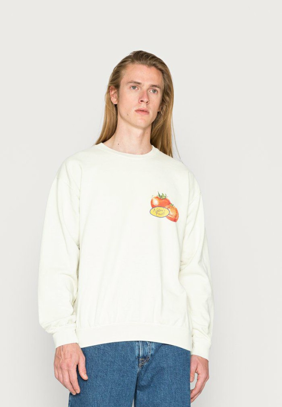 Clothing Vintage Supply | Vintage Supply Sweat With Tomato Graphic Unisex Sweatshirt Off White