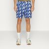 Clothing Vintage Supply | Vintage Supply Geo Football Shorts Blue