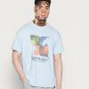 Clothing Vintage Supply | Vintage Supply Sanctuary Tee Print T-Shirt Light Blue