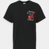 Clothing Vintage Supply | Vintage Supply Cherrys Berries Slogan Tee Print T-Shirt Black