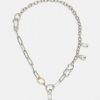 Accessoires Vintage Supply | Vintage Supply Necklace Unisex Necklace Silver-Coloured