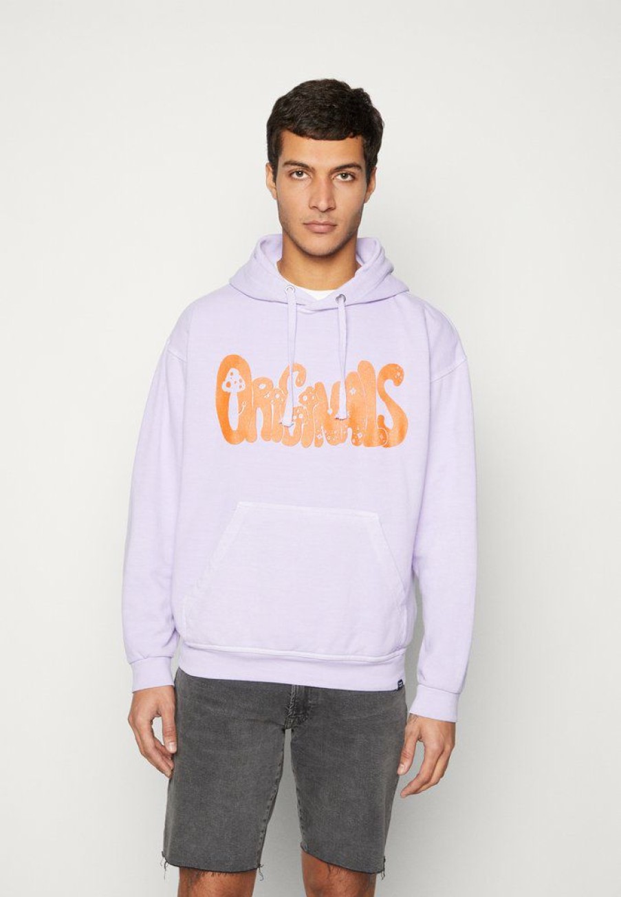 Clothing Vintage Supply | Vintage Supply Originals Mushroom Hoodie Unisex Sweatshirt Od Lilac