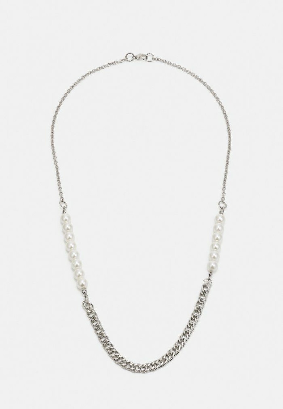 Accessoires Vintage Supply | Vintage Supply Necklace Unisex Necklace Silver-Coloured