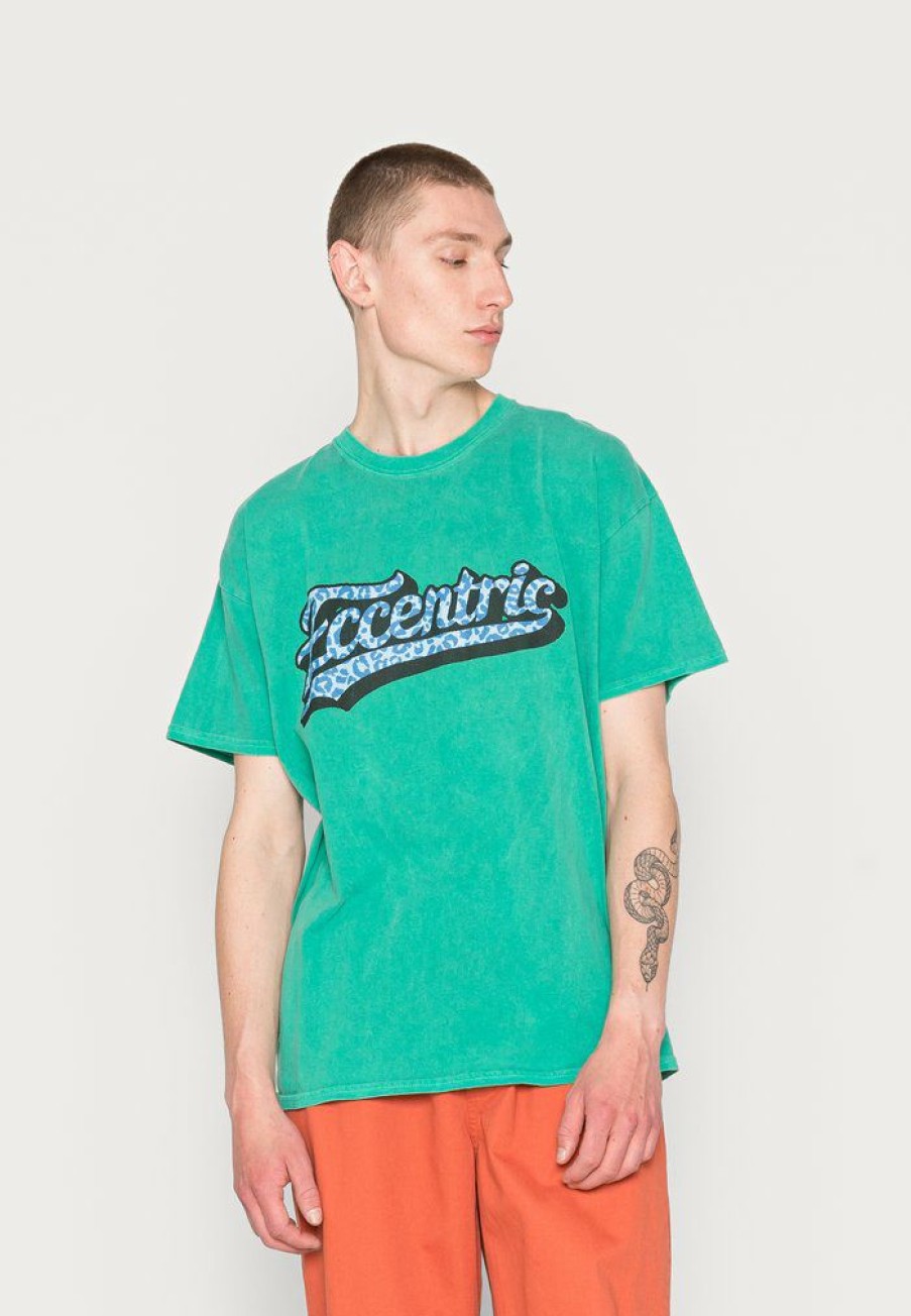 Clothing Vintage Supply | Vintage Supply Eccentric Tee Print T-Shirt Green