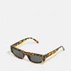 Accessoires Vintage Supply | Vintage Supply Cat Eye Unisex Sunglasses Dark Brown