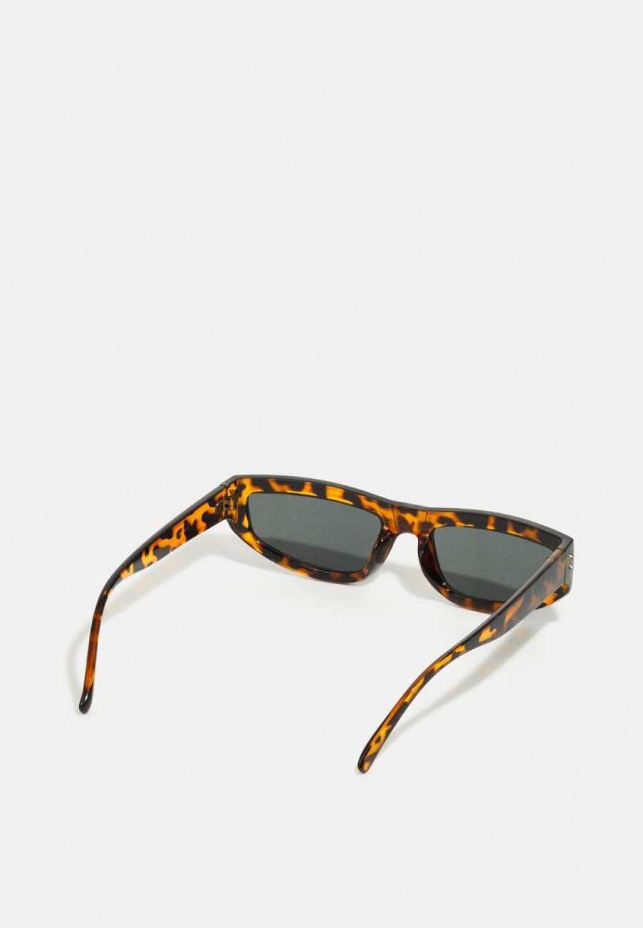 Accessoires Vintage Supply | Vintage Supply Cat Eye Unisex Sunglasses Dark Brown