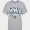 Clothing Vintage Supply | Vintage Supply Monet Arts Graphic Print T-Shirt Grey