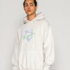 Clothing Vintage Supply | Vintage Supply Hoodie With Originals Print Unisex Hoodie Overdye Off White