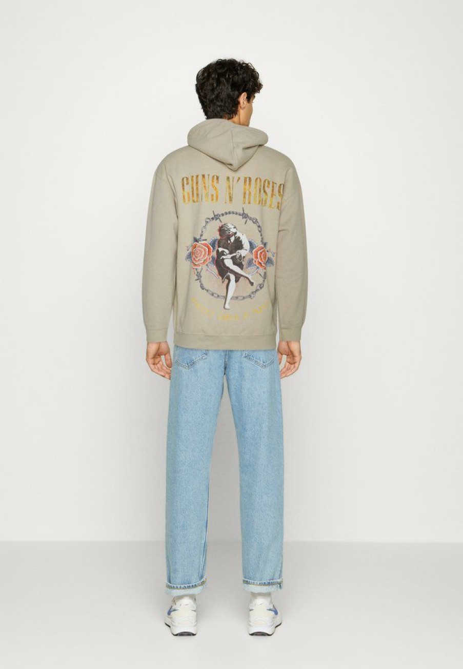 Clothing Vintage Supply | Vintage Supply Guns N Roses Hoodie Sweatshirt Sand