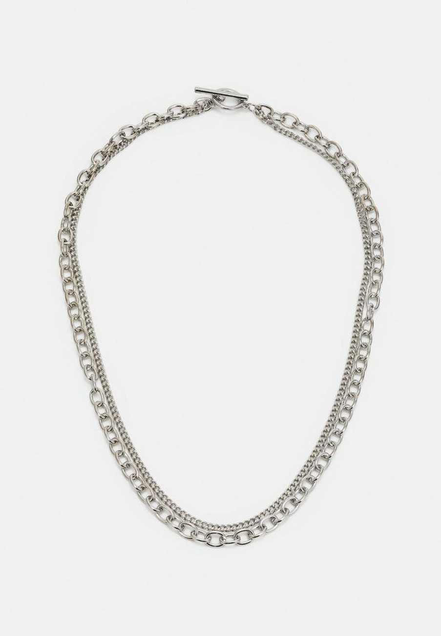 Accessoires Vintage Supply | Vintage Supply Necklace Unisex Necklace Silver-Coloured