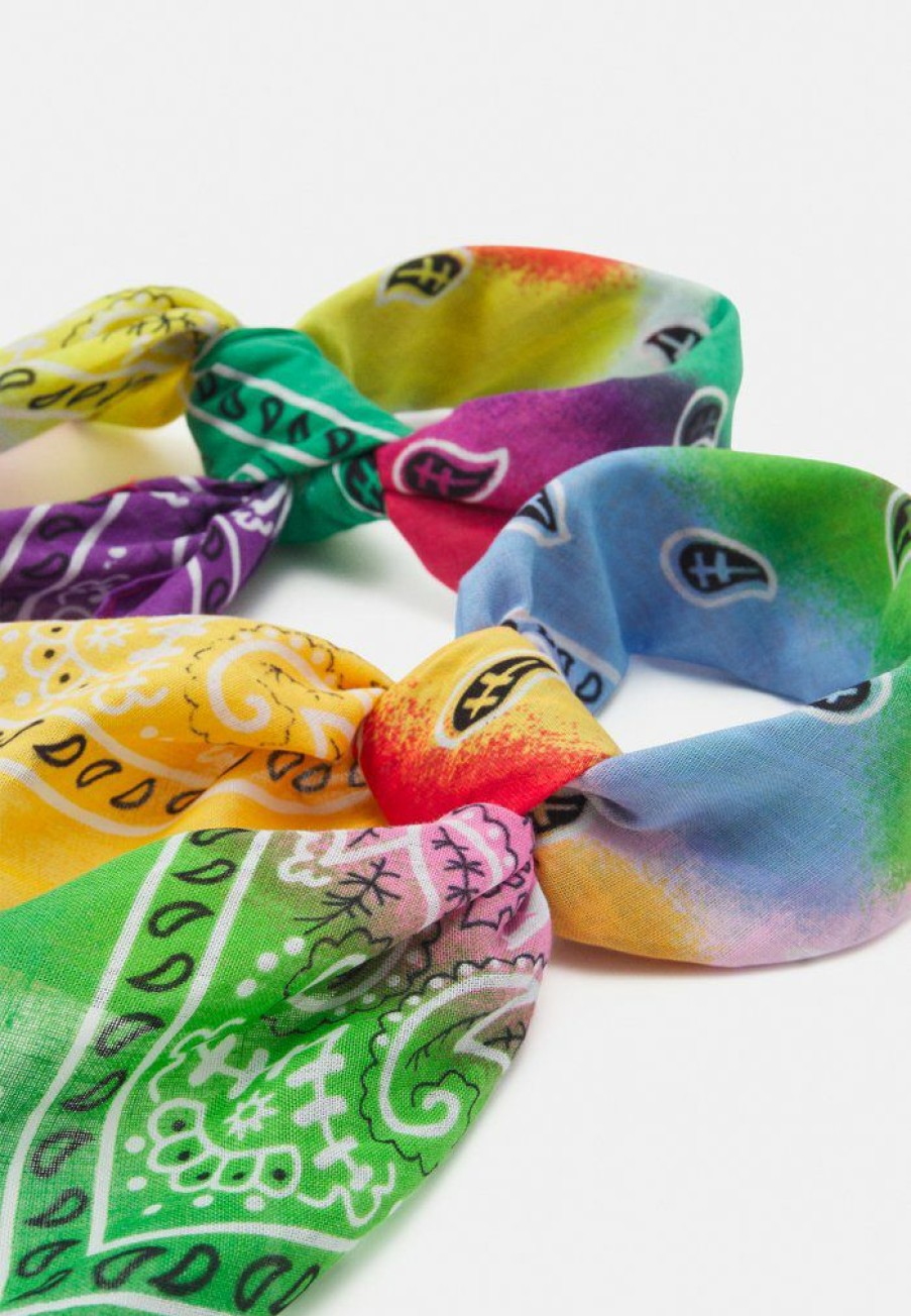 Accessoires Vintage Supply | Vintage Supply Bandana Unisex 2 Pack Foulard Multicoloured