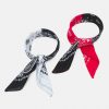 Accessoires Vintage Supply | Vintage Supply Bandana Set Foulard Black/Red/White