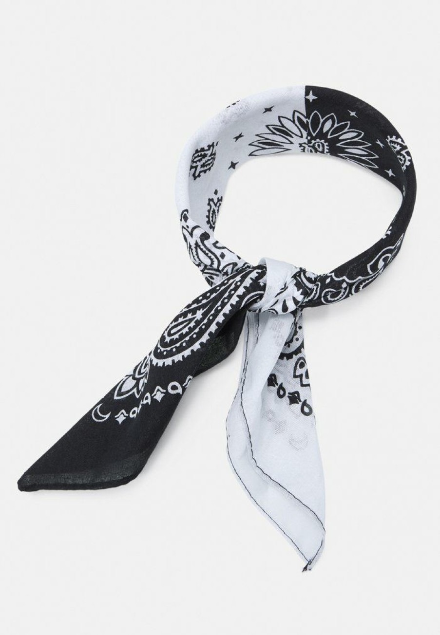 Accessoires Vintage Supply | Vintage Supply Bandana Set Foulard Black/Red/White