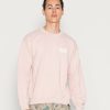 Clothing Vintage Supply | Vintage Supply With Core Chest Logo Unisex Sweatshirt Light Pink