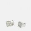 Accessoires Vintage Supply | Vintage Supply 2 Pack Ring Silver-Coloured