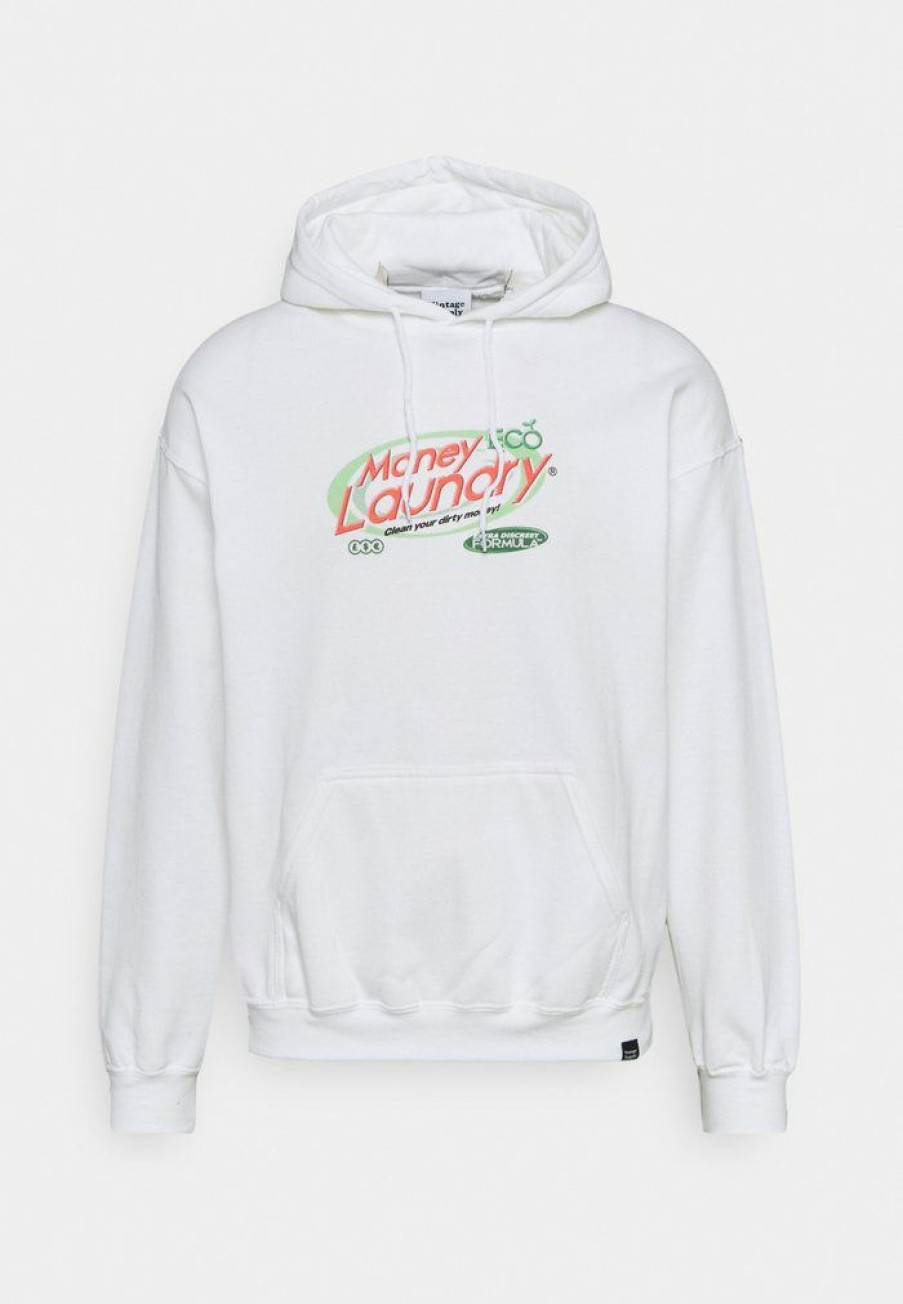 Clothing Vintage Supply | Vintage Supply Money Laundry Hoodie Sweatshirt White