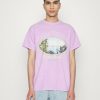 Clothing Vintage Supply | Vintage Supply Lake Tahoe Front Tee Print T-Shirt Overdye Lilac