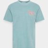 Clothing Vintage Supply | Vintage Supply Overdyed With Vintage Montana Graphic Unisex Print T-Shirt Teal