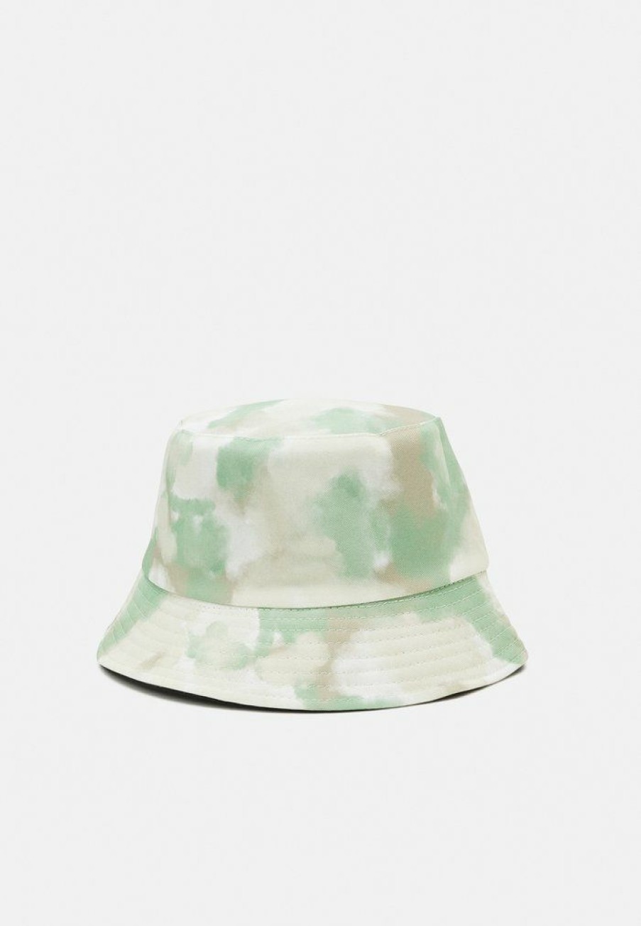 Accessoires Vintage Supply | Vintage Supply Bucket Hat Unisex Hat Green/Beige