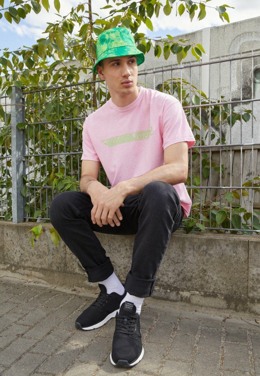 Clothing Vintage Supply | Vintage Supply Front Print Logo Tee Print T-Shirt Light Pink