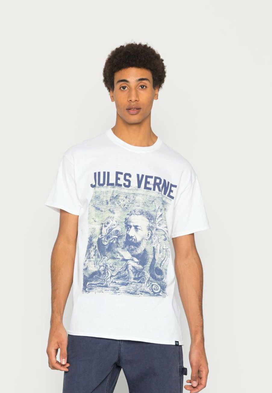 Clothing Vintage Supply | Vintage Supply Jules Verne Tee Print T-Shirt White