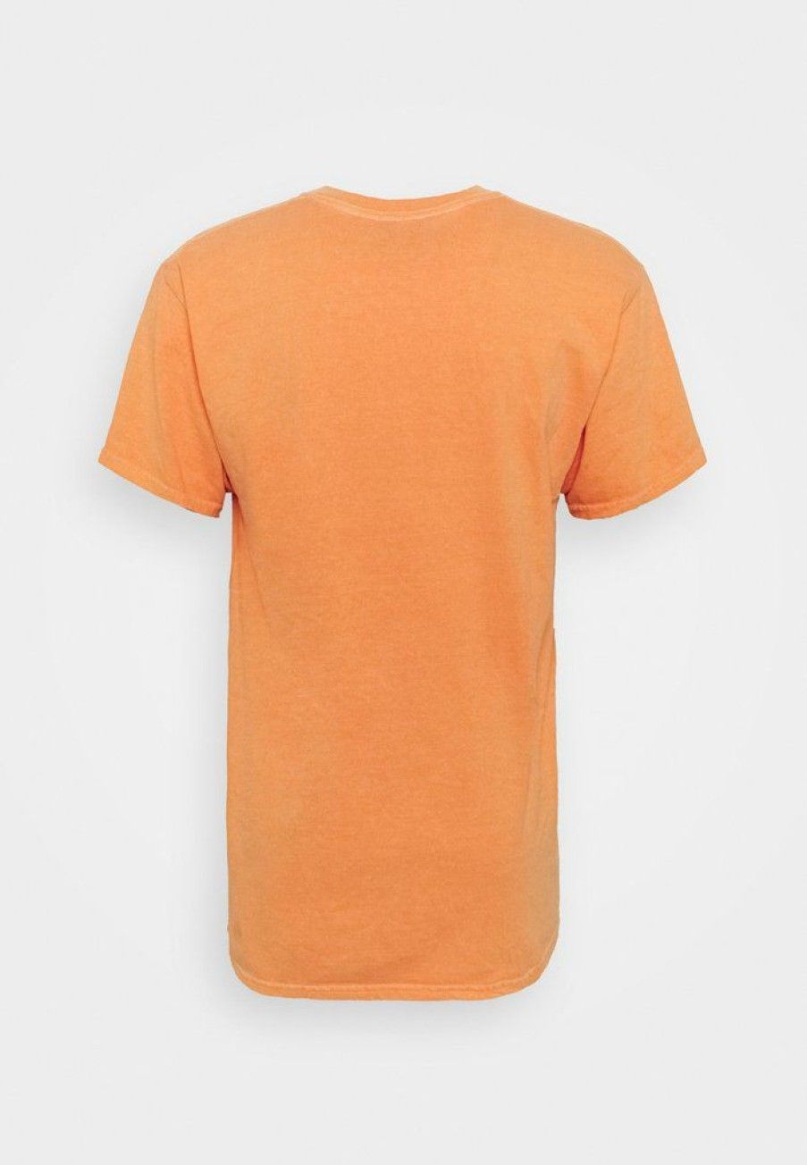 Clothing Vintage Supply | Vintage Supply Overdye Flow Basic T-Shirt Chedder