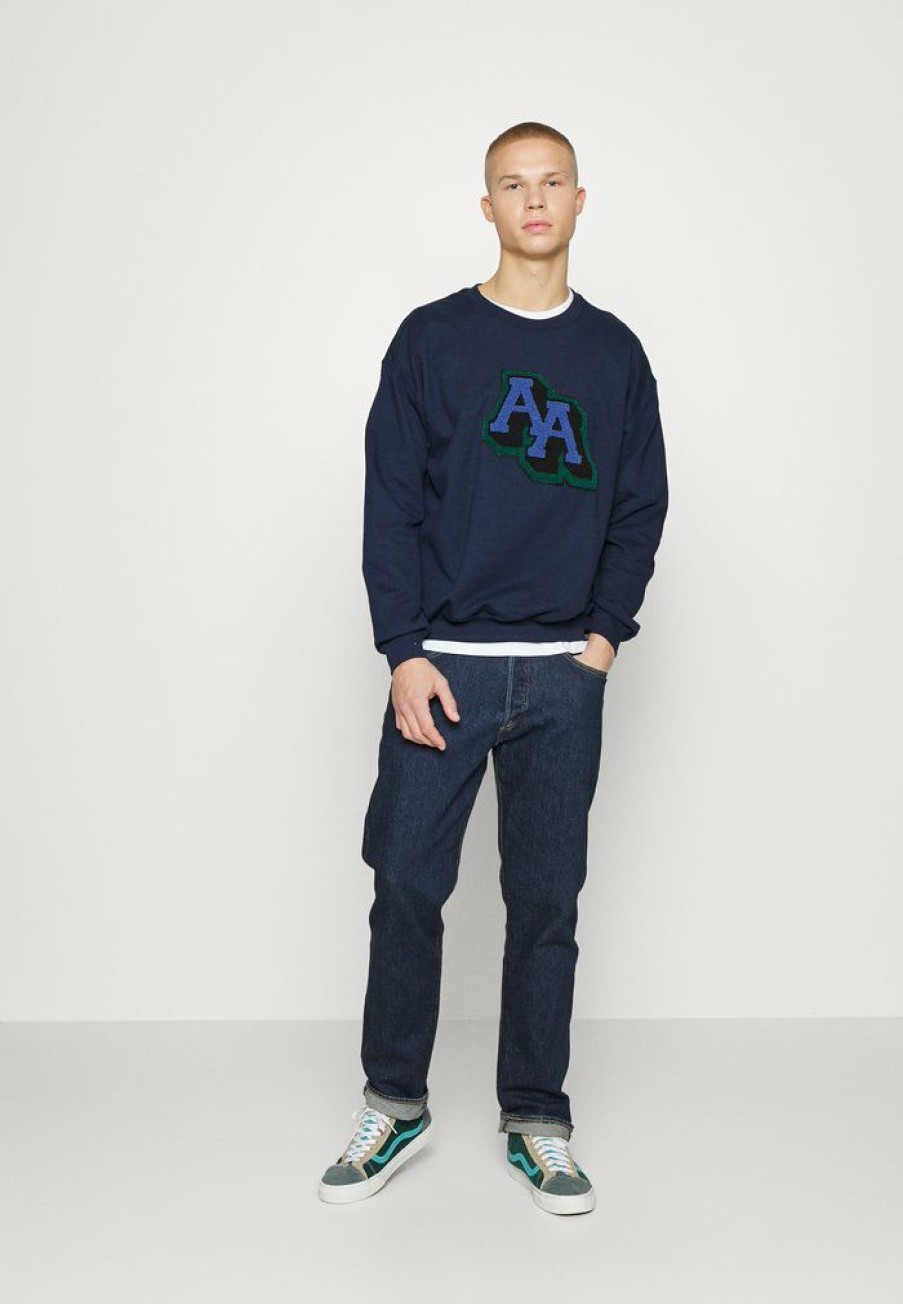 Clothing Vintage Supply | Vintage Supply Andreas Achenbach Sweatshirt Navy