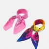 Accessoires Vintage Supply | Vintage Supply Bandana Unisex 2 Pack Foulard Pink/Multicoloured