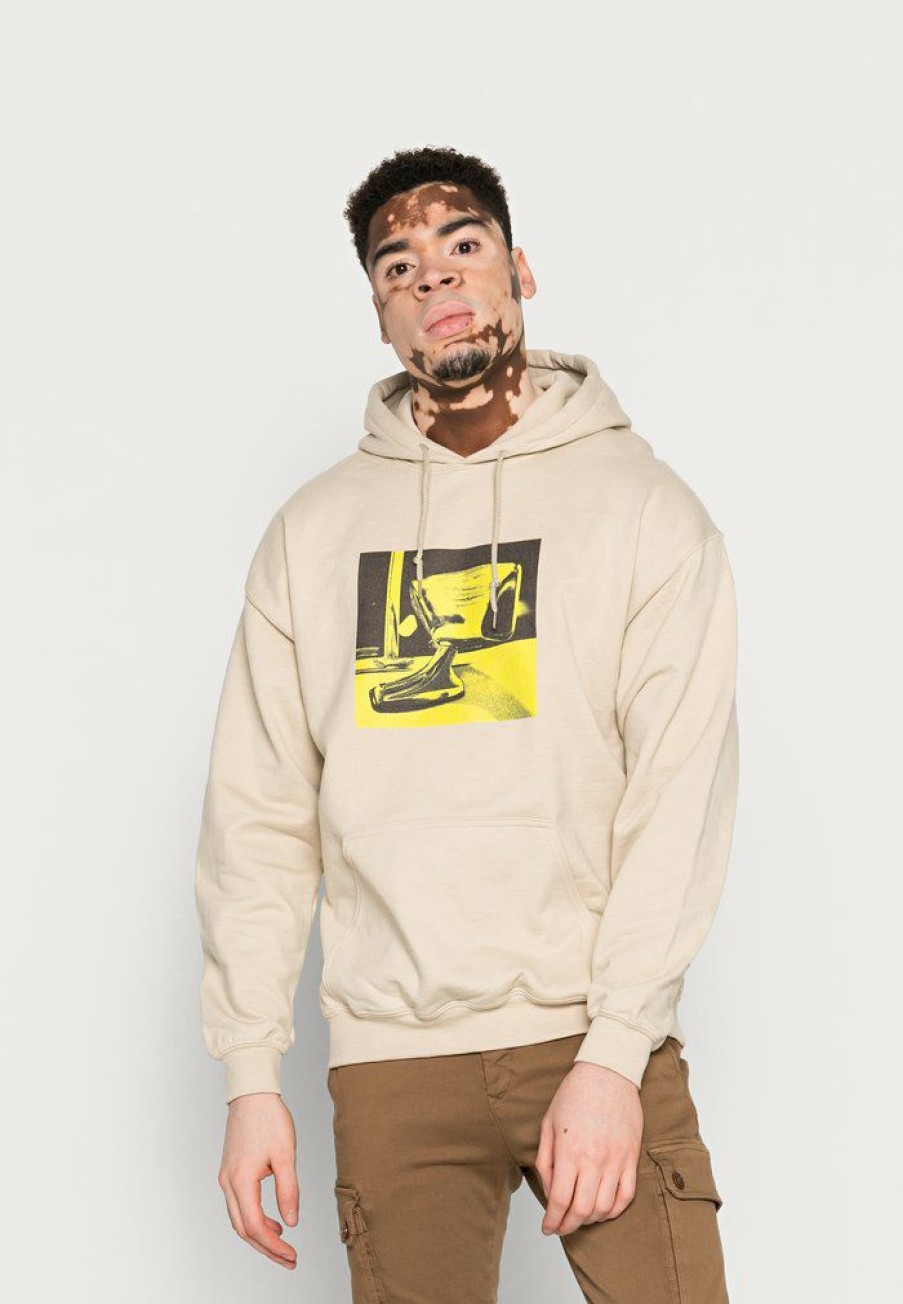 Clothing Vintage Supply | Vintage Supply Photographic Graphic Hoodie Sweatshirt Sand