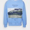 Clothing Vintage Supply | Vintage Supply Graphic Sweat Sweatshirt Blue