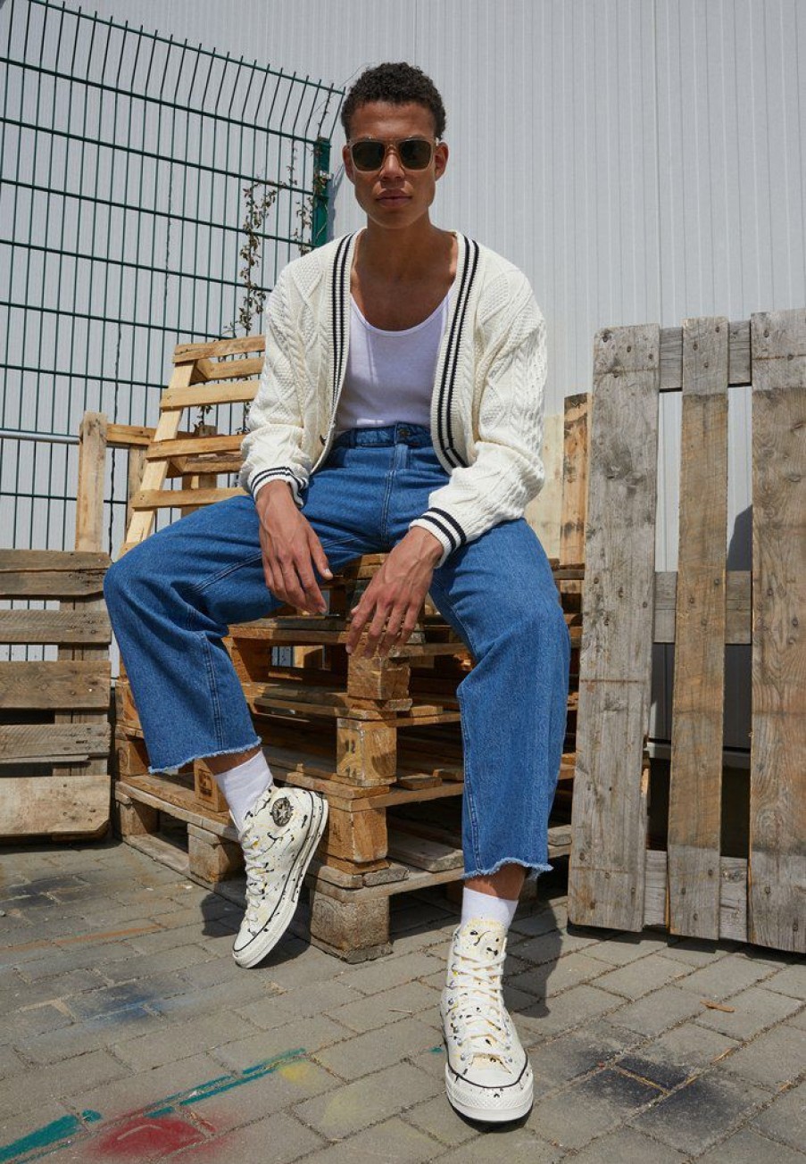 Clothing Vintage Supply | Vintage Supply Washed Baggy Relaxed Fit Jeans Denim Blue