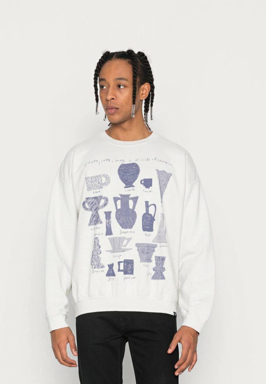 Clothing Vintage Supply | Vintage Supply Vase Rew Sweatshirt Ecru