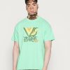 Clothing Vintage Supply | Vintage Supply Vs Tv Front & Back Graphic Tee Print T-Shirt Mint