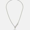 Accessoires Vintage Supply | Vintage Supply Necklace Unisex Necklace Silver-Coloured