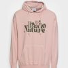 Clothing Vintage Supply | Vintage Supply Hoodie With Back To Nature Graphic Unisex Hoodie Light Pink